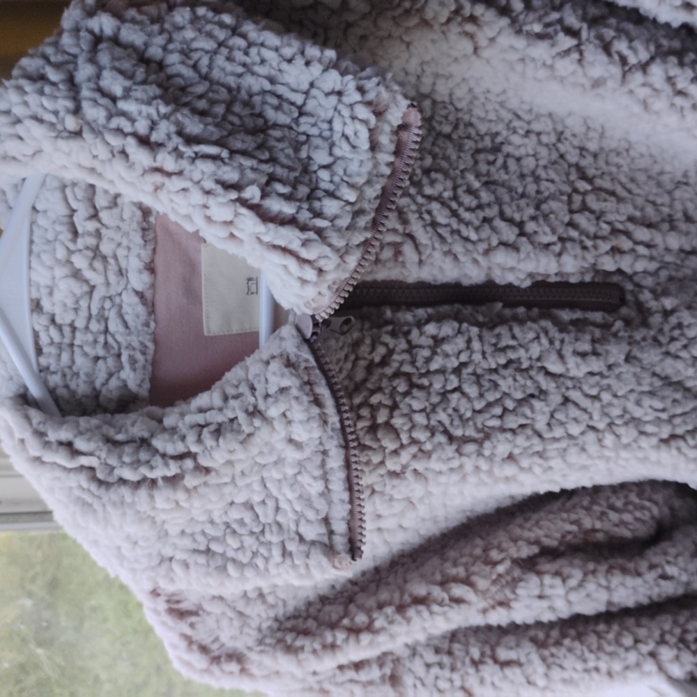 Thread & Supply Pink Teddy Jacket